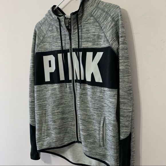 VS Black & Grey PINK high-low sweater size XS - Picture 5 of 7